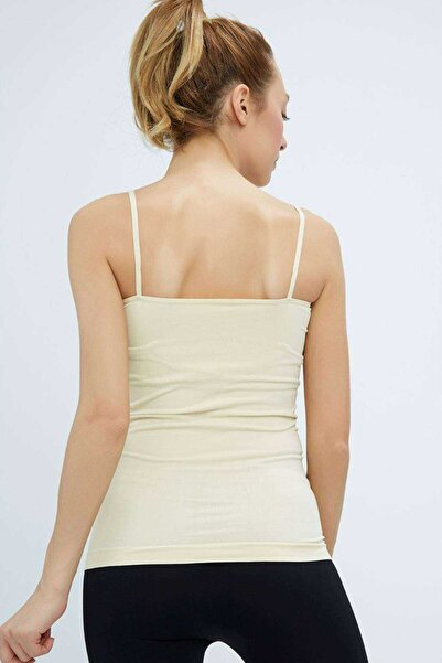 CT STONES Elite Life Women's Rope Strap Non-Marking Long Skin Undershirt 846