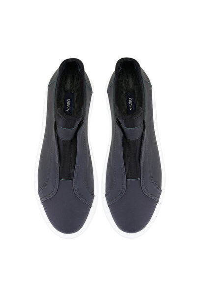 Desa Arely Black Men's Leather Sports Shoes