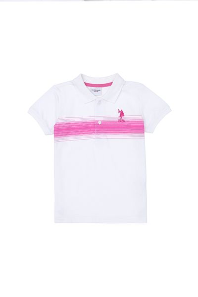 U.S. Polo Assn. Μπλουζάκι Pink Boy's 50263525-VR041