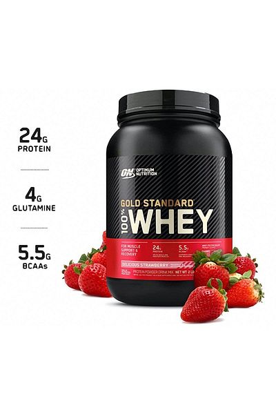 Optimum Nutrition Whey gold standard strawberry 2 lbs