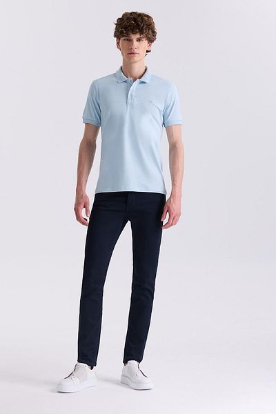 Jakamen Μπλουζάκι Polo Slim Fit με λαιμόκοψη