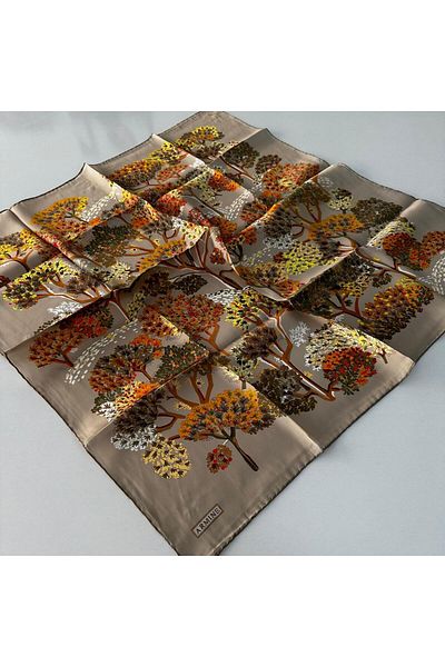 Armine Sura Pure Silk Κασκόλ 24-25 Φθινοπωρινή και Χειμερινή σεζόν PKT2202