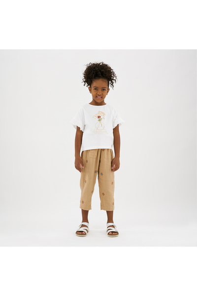 Panço T-ShirtwithPrintDetail