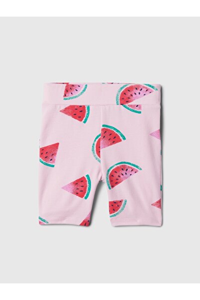 GAP Kız Bebek Pembe Mix & Match Biker Şort