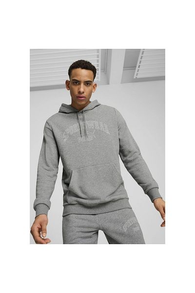 Puma Ess Logo Lab Ανδρικό φούτερ 68250403-Γκρι