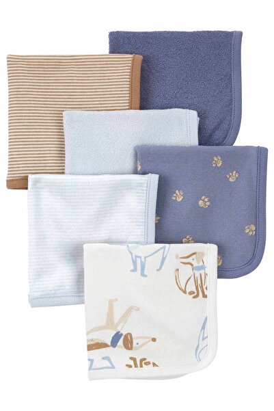 Carter's Baby Boy Washing Washcloth 6 Pack