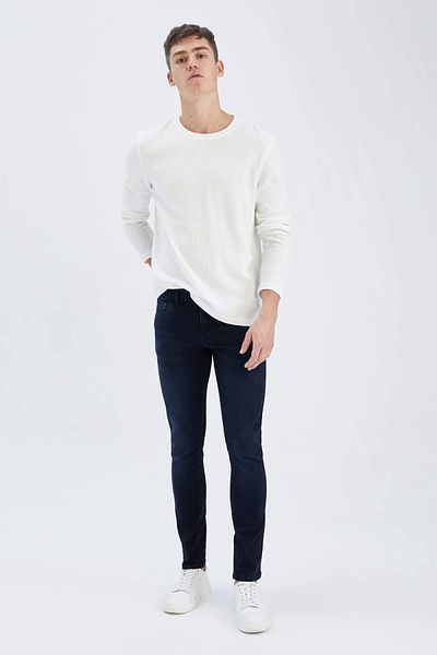 DeFacto Z4588 Carlo Skinny Fit Skinny Leg Παντελόνι