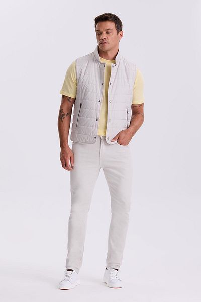 Jakamen Stone Slim Fit Cotton Slim Fit 5 Pocket Pants