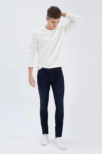 DeFacto Z4588 Carlo Skinny Fit Skinny Leg Παντελόνι
