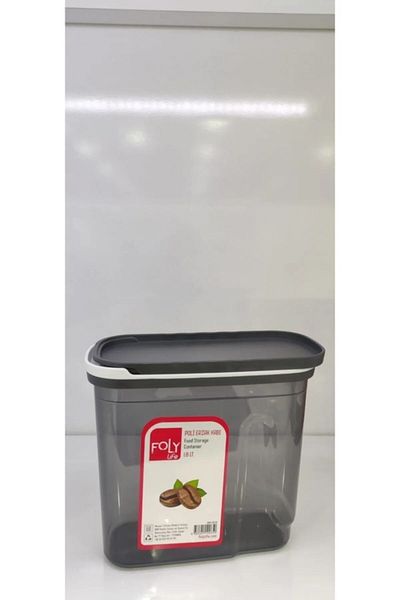 Rasanet 1.8 Liter Poly Food Storage Container with Lid with Slide Royaleks-BNM-0650