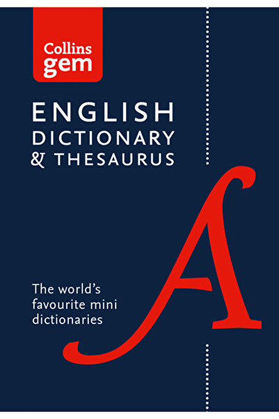 HarperCollins Publishers Collins Gem English Dictionary And Thesaurus