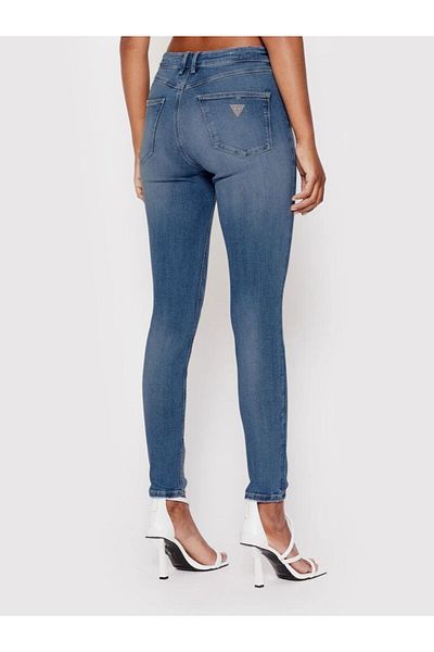 Guess 1981 Jeans skinny pentru femei, cu tăiere strânsă