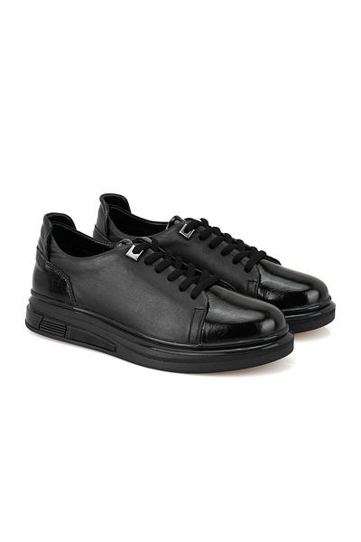 Desa Pantofi casual de damă din piele neagră