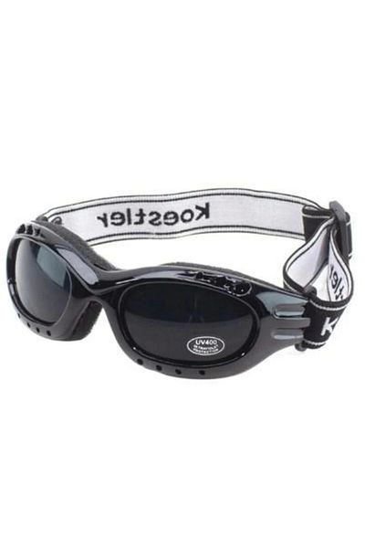 Sway Model Uv 400 Helmet with Protected Goggles Half Motorcycle Helmet