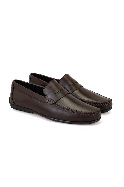 Desa Austin Brown Men's Leather Loafer