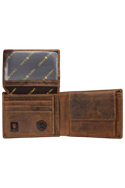 Greenburry Vintage boar wallet leather 12 cm