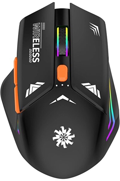 STOREMAX brsshp Rgb Şarjlı Kablosuz 1600dpı Işıklı Kablosuz Mouse Bwm1 StarCo...