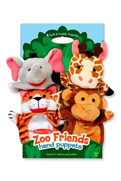 Melissa & Doug El kukla seti - Hayvanat Bahçesi