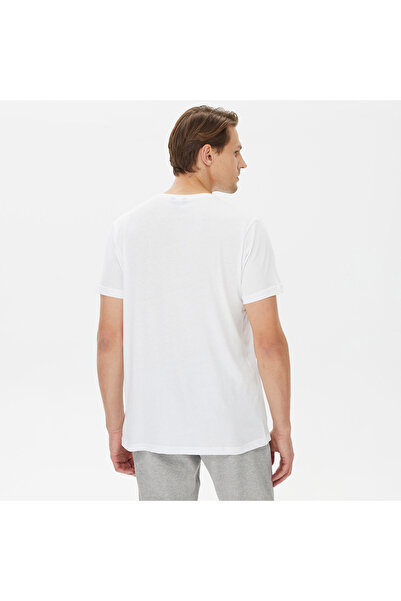 Nautica Men's White Standard Fit T-Shirt