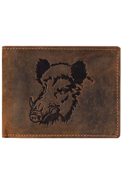Greenburry Vintage boar wallet leather 12 cm