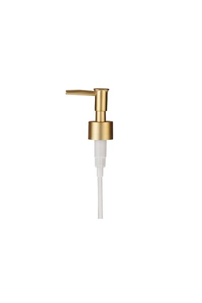 Prima Nova Gold Matte Plastic Spare Soap Dispenser Pump - Packed
