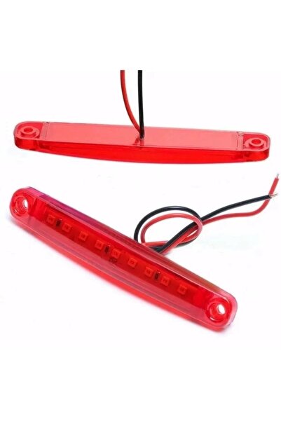 EKT 9 LEDLİ PARMAK LED KIRMIZI 1 ADET