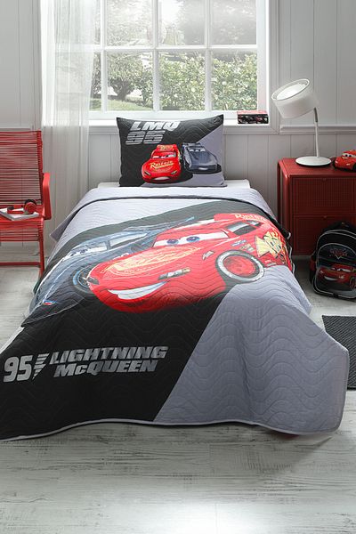 Özdilek Disney Licensed Single Child Bedspread - Cars Lmq95, 160x230 Cm