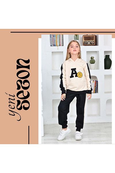 KOKOŞ BEBEK Set Emoji cu model de față zâmbitoare