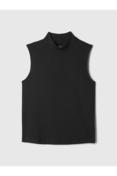 GAP Kadın Siyah Modern Mockneck Atlet