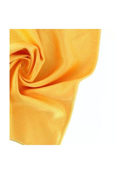 NİVEMESHOME 100% мікрофібра - Помаранчева баклава з візерунком на склі 50x70 APM