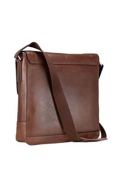 Esquire Kožená kabelka cez rameno Viedeň 30 cm