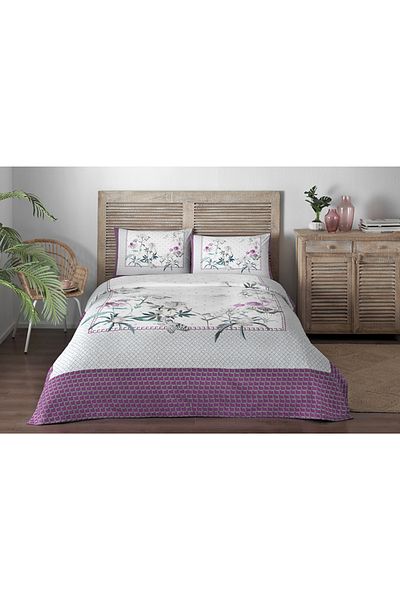 Özdilek Cone Flower Single Pique Set