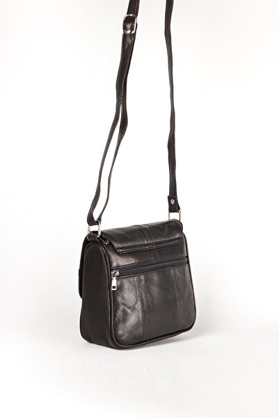 Dericlub 2018 Black Real Leather Women's Crossbody Bag