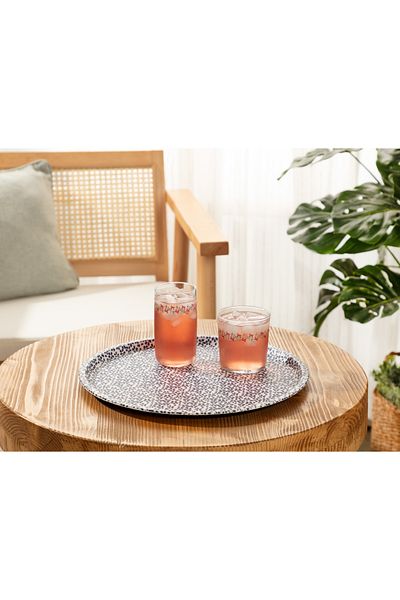 Madame Coco Rêve Bleu - Fleur Sauvage Round Tray