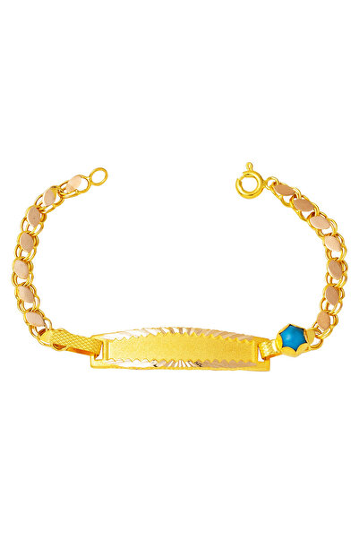 Bilezikci Hediyelik İsim Yazılabilen Çocuk Künyesi