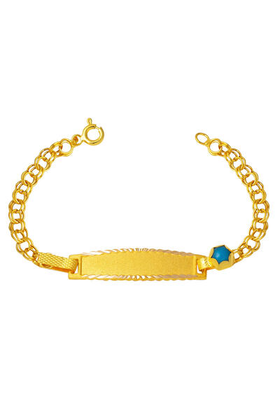 Bilezikci İsim Yazılabilen Hediyelik Çocuk Künyesi