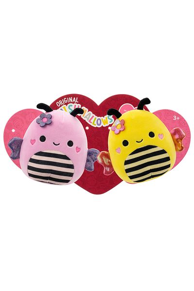 Squishmallows 2'li Arı Sunny Ve Leonie 20cm Sqva00843