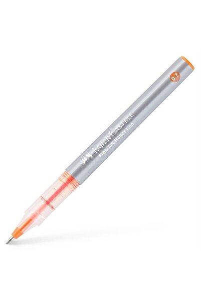 Faber Castell Ролер без мастило 0.7мм оранжев Faber-Castell