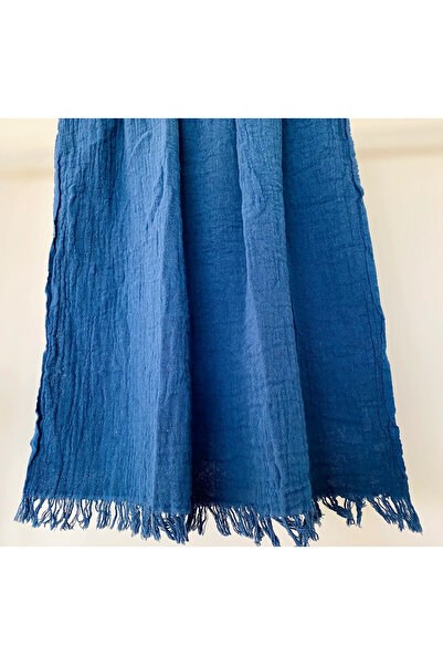 Bidoluraf Μπλε Navy Soft Textured Quick Drying Peshtemal - Πετσέτα θαλάσσης 80x170cm