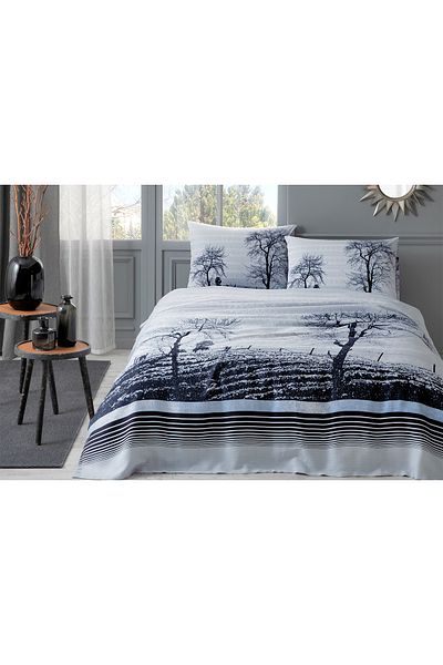 Özdilek Wood Single Pique Set