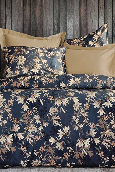 İssimo Home Vongale Dijital Saten Nevresim Takımı King Size