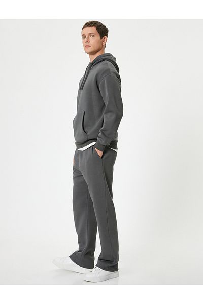 Koton Raised Sweatpants - Pocket Detailed