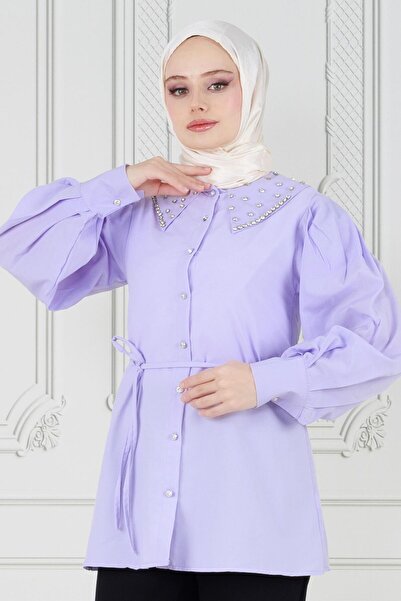 Sevitli تونيك حجري أرجواني