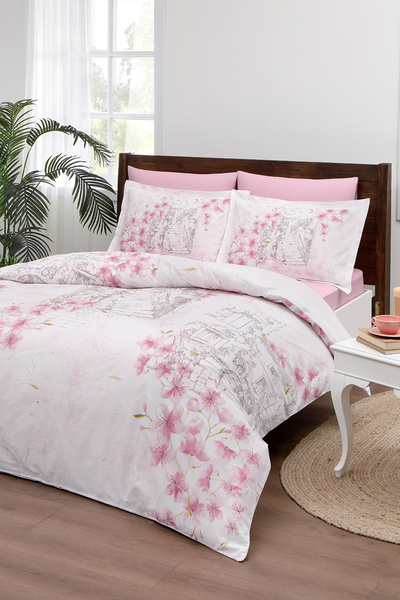 Özdilek مجموعة غطاء لحاف مزدوج مبهجة