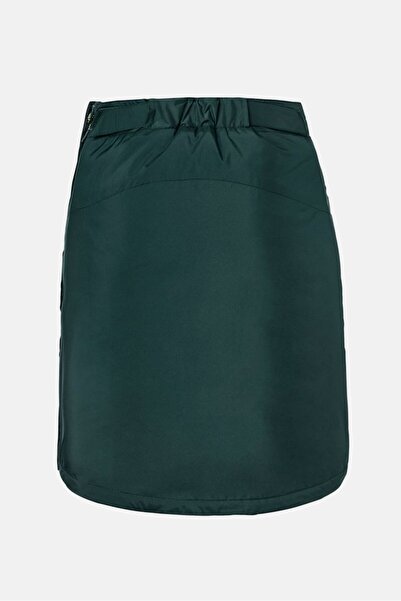 Tchibo Women Thermo Pull On Plain Mini Skirt, Green