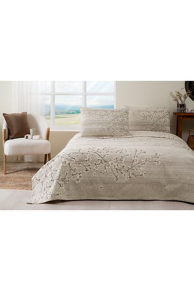 Özdilek Single Cerezo Flor Pique Set