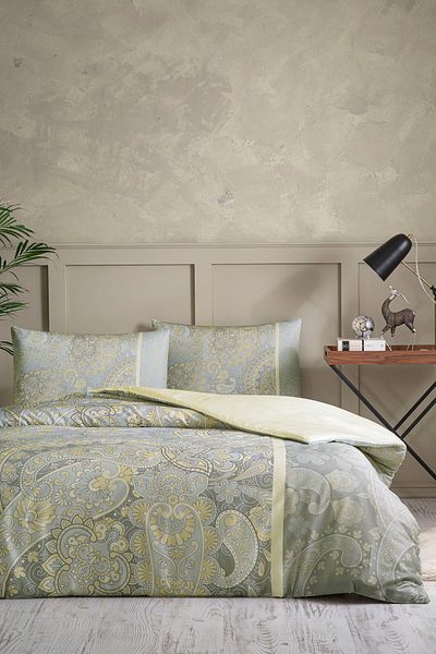 Özdilek Chic Paisley Single Soft Life Satin Duvet Cover Set