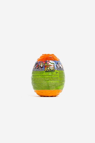 Mega Construx Breakout Beasts Series 4 Slime Egg Mystery Pack, Yellow