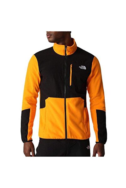 THE NORTH FACE Full-zip Polar Glacier Pro Erkek - Eu Turuncu/siyah