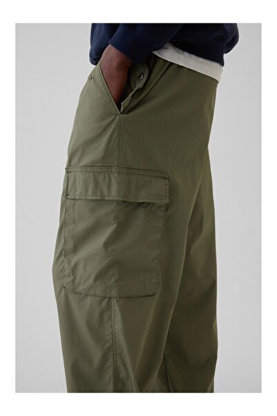 GAP Erkek Haki Baggy Kargo Pantolon